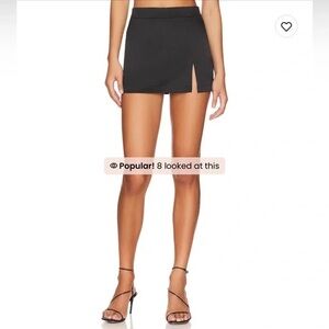 Steve Madden Mini Black Skirt